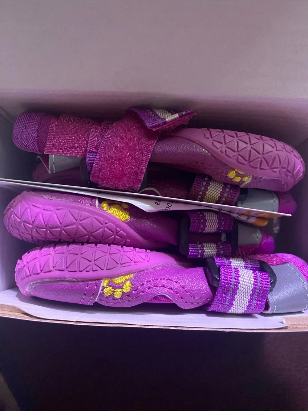 NWOT Dog Boots for Small Dogs - 4 Pack